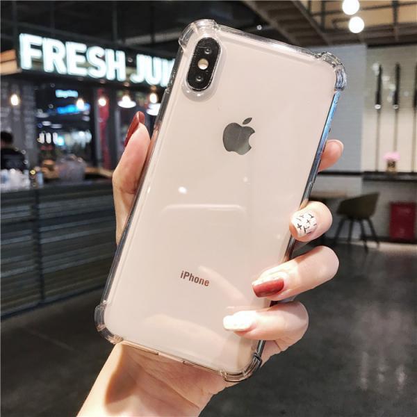 iPhone X & iPhone XS Case - Clear Flexible Gel Phone Cover [Anti-Yellow]